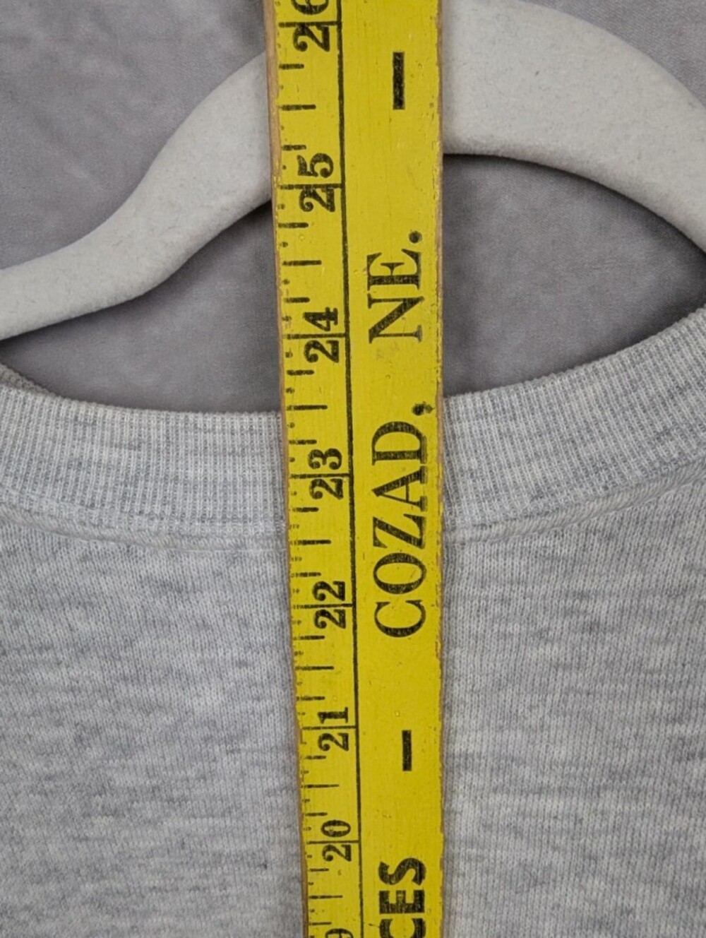 Vintage Medium 90s Oklahoma Sooners Tultex Crewneck Sweatshirt  Gray USA Made - Picture 12 of 13